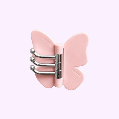 Functioneel & Schattig – Vlinder Wandhaak met 180° Rotatie 🦋✨🏡