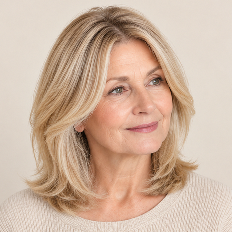 ✨Confidence Hair Topper -- Natuurlijk ogend volume zonder pruik