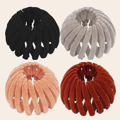 Lazy Hair Bun & Paardenstaartcli – Eenvoudig haaraccessoire voor een opgestoken kapsel in 10 seconden 🧸✨