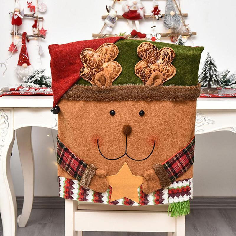 🎅Kerststoel Decoratieset🎄