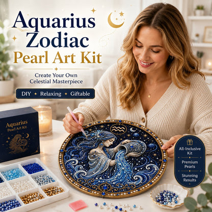 🔥  Maak Je Eigen Hemelse Meesterwerk — 12 Sterrenbeelden Parelkunst DIY Kit ♈🌙