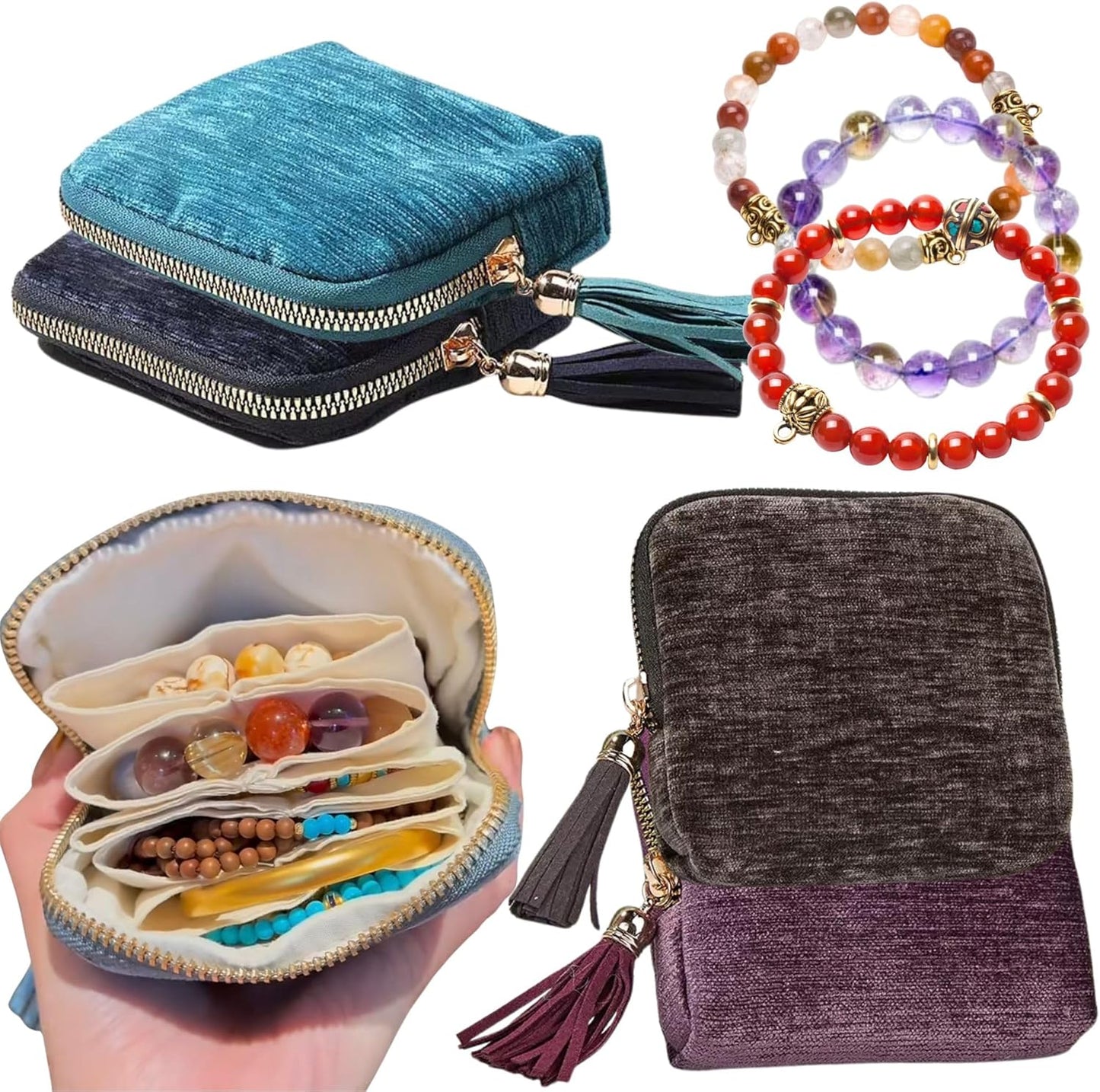 Draagbare Sieraden Case — Altijd Orde en Elegantie Onderweg! 💎✨🧳