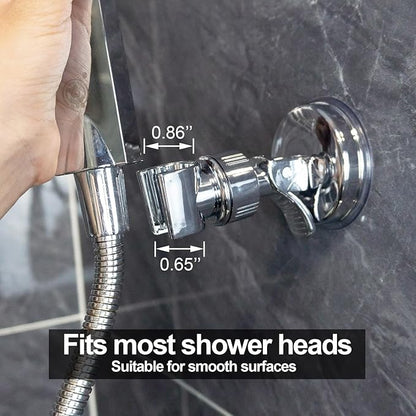 🚿🛁 Verstelbare douchekophouder – Afneembare douchekophouder met zuignap – Boorvrije douchekophouder 🔧✨