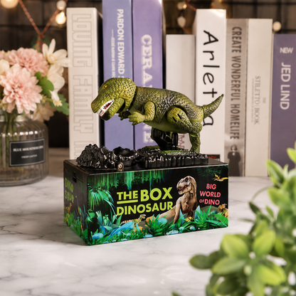 Maak Sparen Super Leuk Met Een Stiekeme Dino! 🦖💰✨ Automatische spaarpot, ideaal voor peuters om geld te sparen