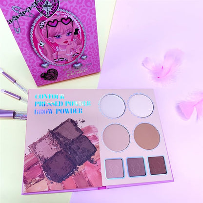 43 Kleuren Mode Oogschaduw Palette Boek