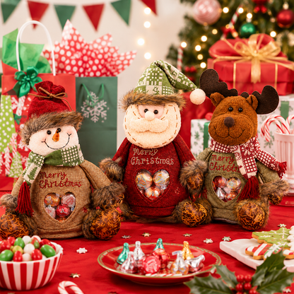 🎉🎅Kerstcadeauzakjes met ritssluiting🎁