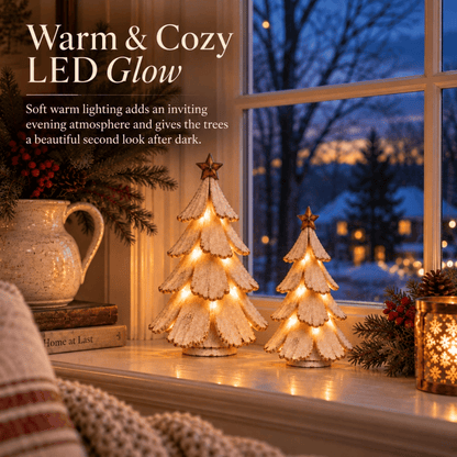 🎄✨ Vintage LED Kerstboom – Breng Nostalgie Tot Leven! 💡