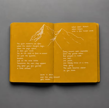 📘 Notedfy Think Blue-notitieboekje – Een andere pagina voor betere ideeën 💙