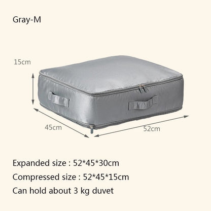 Compressiedekbed opbergtas met grote capaciteit