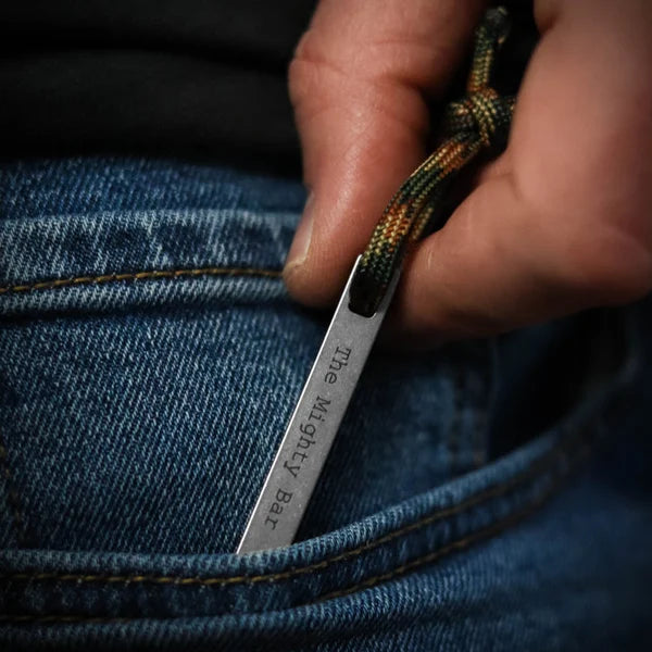 Zware EDC koevoet sleutelhanger