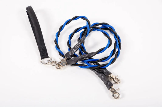 Laatste dag: 50% UIT! 🔥🐕Double Bungee Leash - 1e stap trainingshulpmiddel