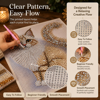 🔥2026 HOT SALE 50% KORTING – 👼✨Sparkling Crystal Diamond Art Kit For DIY Wall Decor