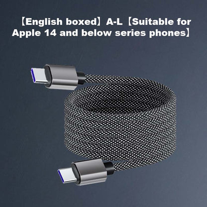 🔋Magnetische anti-knoop datakabel