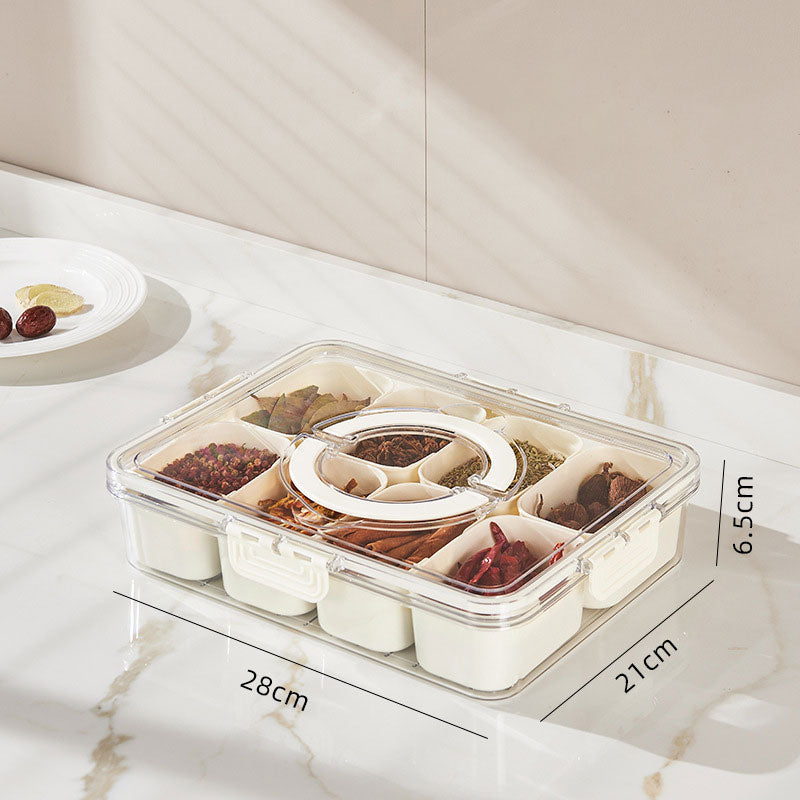 🔥HOT SALE 49% UIT🔥Uitstekende Multifunctionele Opbergdoos voor Kruiden, Snacks