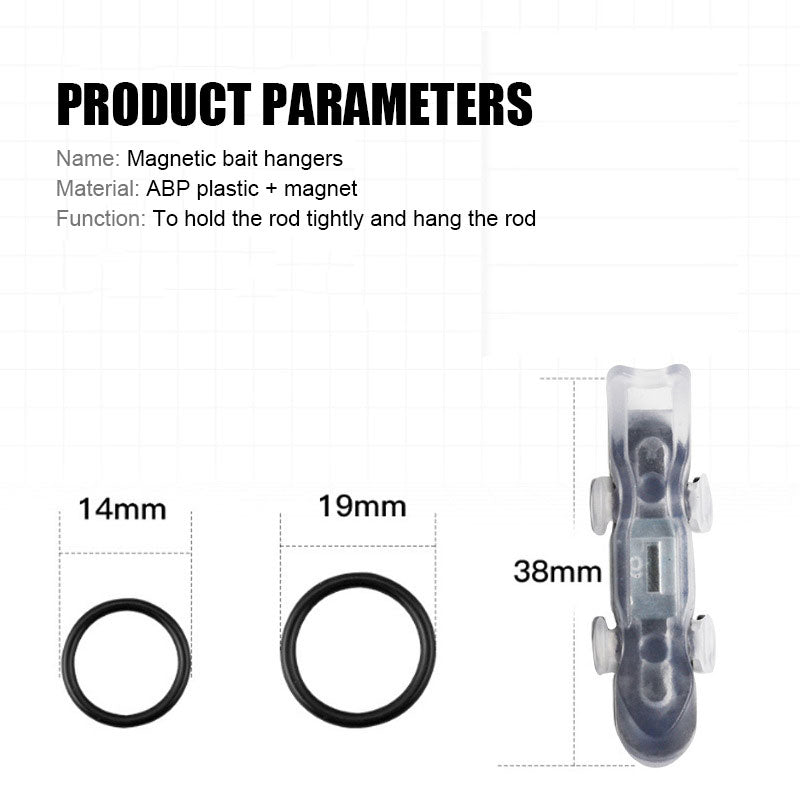Kunstaas Magnetische Automatische Hooker