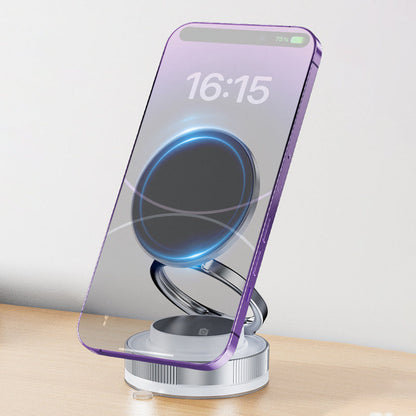 🚗 Mechanische Vacuüm Magnetische Houder voor Autotelefoon - Maak je Handen Vrij, Rij Gemakkelijker! 📱