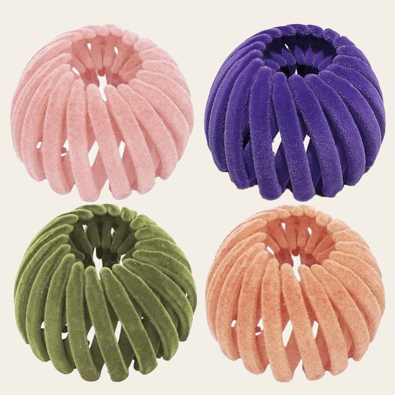 Lazy Hair Bun & Paardenstaartcli – Eenvoudig haaraccessoire voor een opgestoken kapsel in 10 seconden 🧸✨