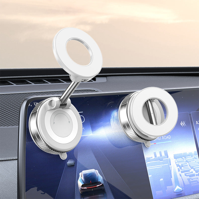 Vacuüm roterende magnetische houder voor autotelefoon