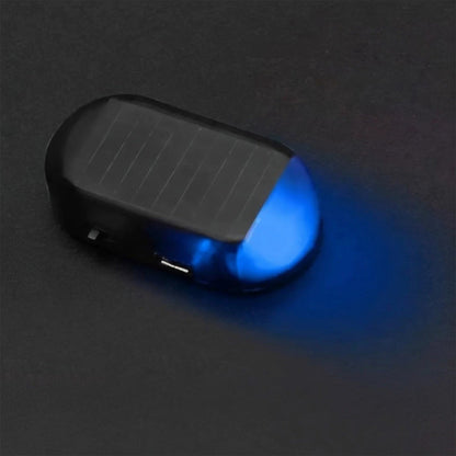Solar-Powered Car Anti-Theft Warning Light with LED Flash