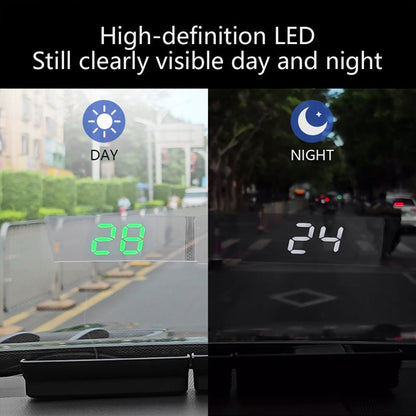 💥Escort voor veilig rijden💥Snelheidsmeter met head-up display🚗