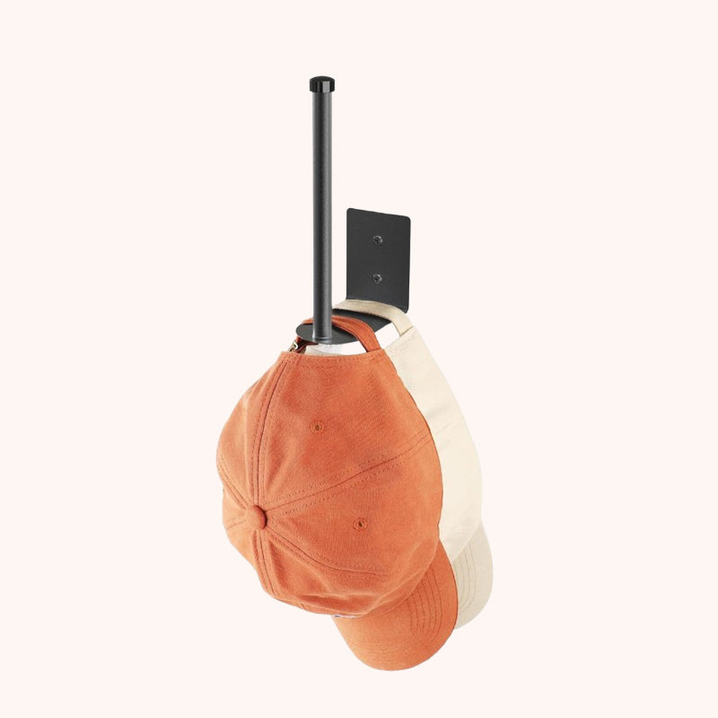 🧢✨ Boorvrije aan de muur gemonteerde hoedenhouder – Zelfklevende organizer voor baseballpetten 🧢📦