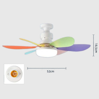 🌟 Zesbladige Ventilatorlamp — Breng comfort en verkoeling in elke ruimte!