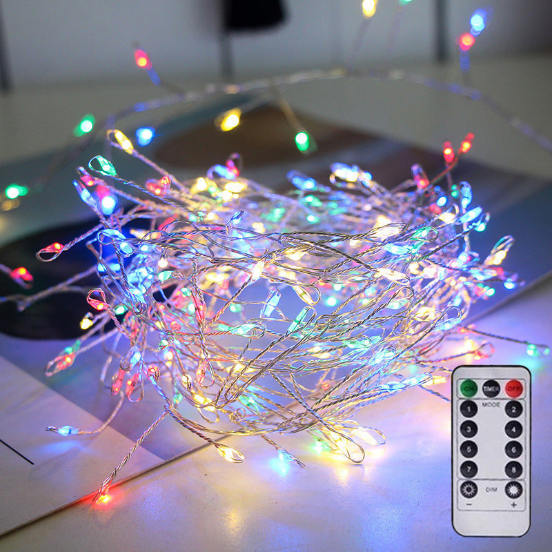🌟🎇 Flexibele LED Vuurwerklichtjes – Creatieve Koperdraadverlichting voor Elk Interieur