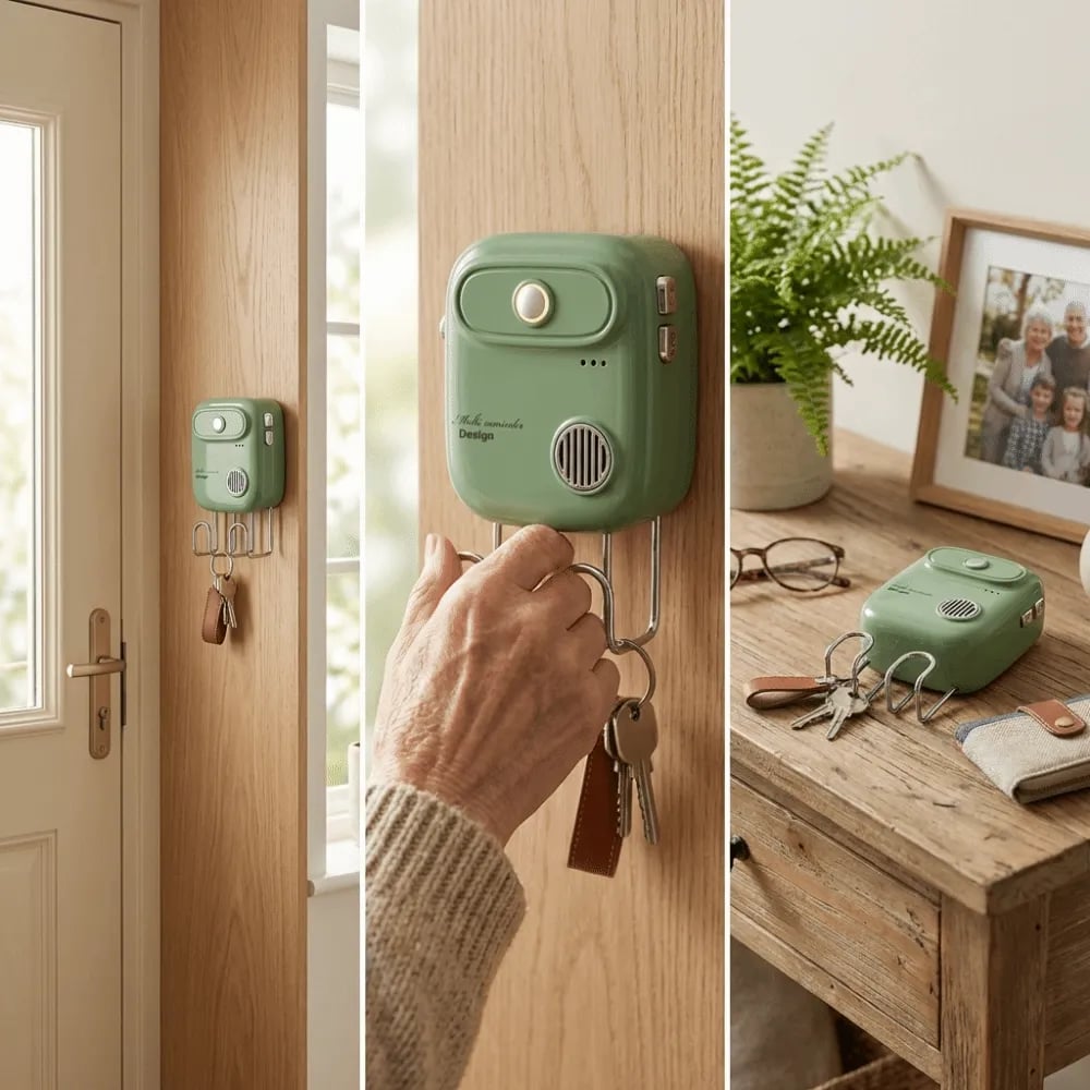 🔔🏠 Slimme Deurbel met Spraakherinnering – Vergeet Nooit Meer Je Sleutels!