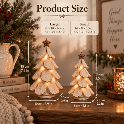🎄✨ Vintage LED Kerstboom – Breng Nostalgie Tot Leven! 💡