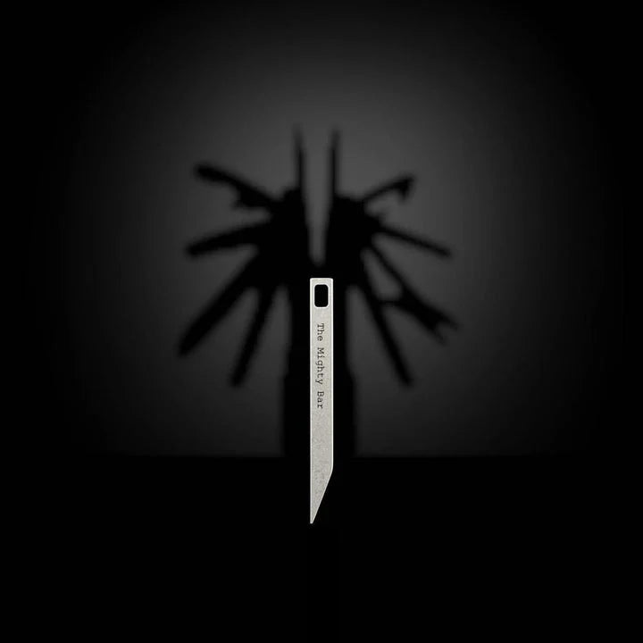 Zware EDC koevoet sleutelhanger