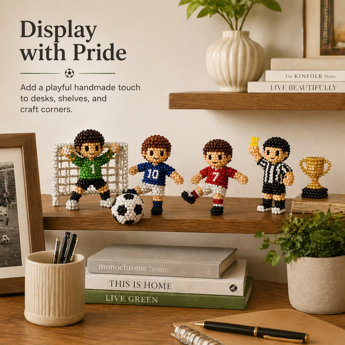 🔥Laatste dag: 50% KORTING Een Creatieve DIY Hobby Voor Echte Voetbalfans! ⚽🌈🪡