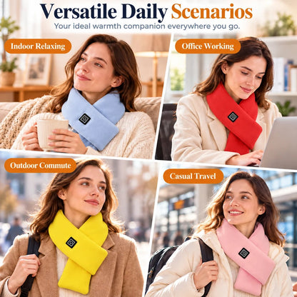 🧣✨ Grafeen Verwarmde Sjaal – Slimme Temperatuurcontrole