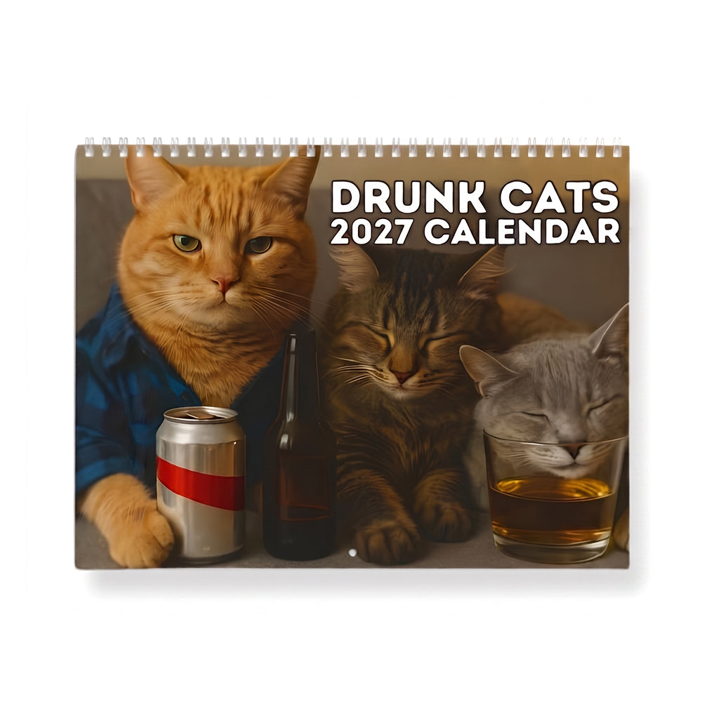 🍺🐱Kalender ‘Drunk Cats 2027’
