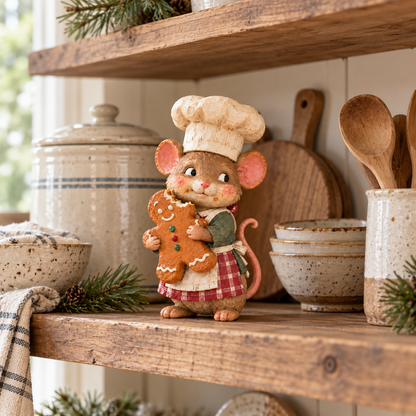 🐭🍪 Peperkoek Muis Bakker – Voeg een Vleugje Sprookjesmagie toe aan je Kerst!