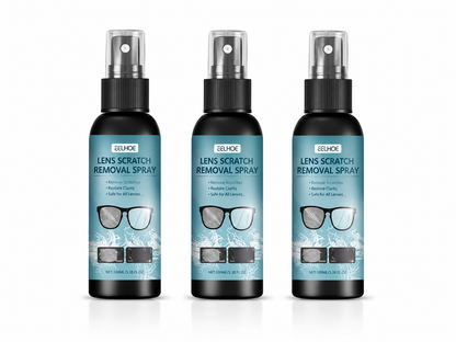 Kristalheldere Lenzen in Slechts Enkele Seconden! 👓💖✨Spray voor het herstellen van krassen op lenzen