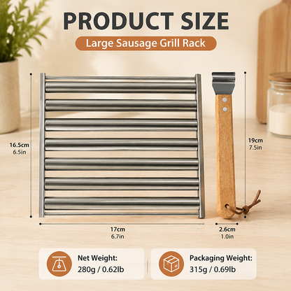 🔥Laatste dag: 49% KORTING - De Slimme Hotdog Roller voor Perfecte BBQ Resultaten! 🌭🔥🍖