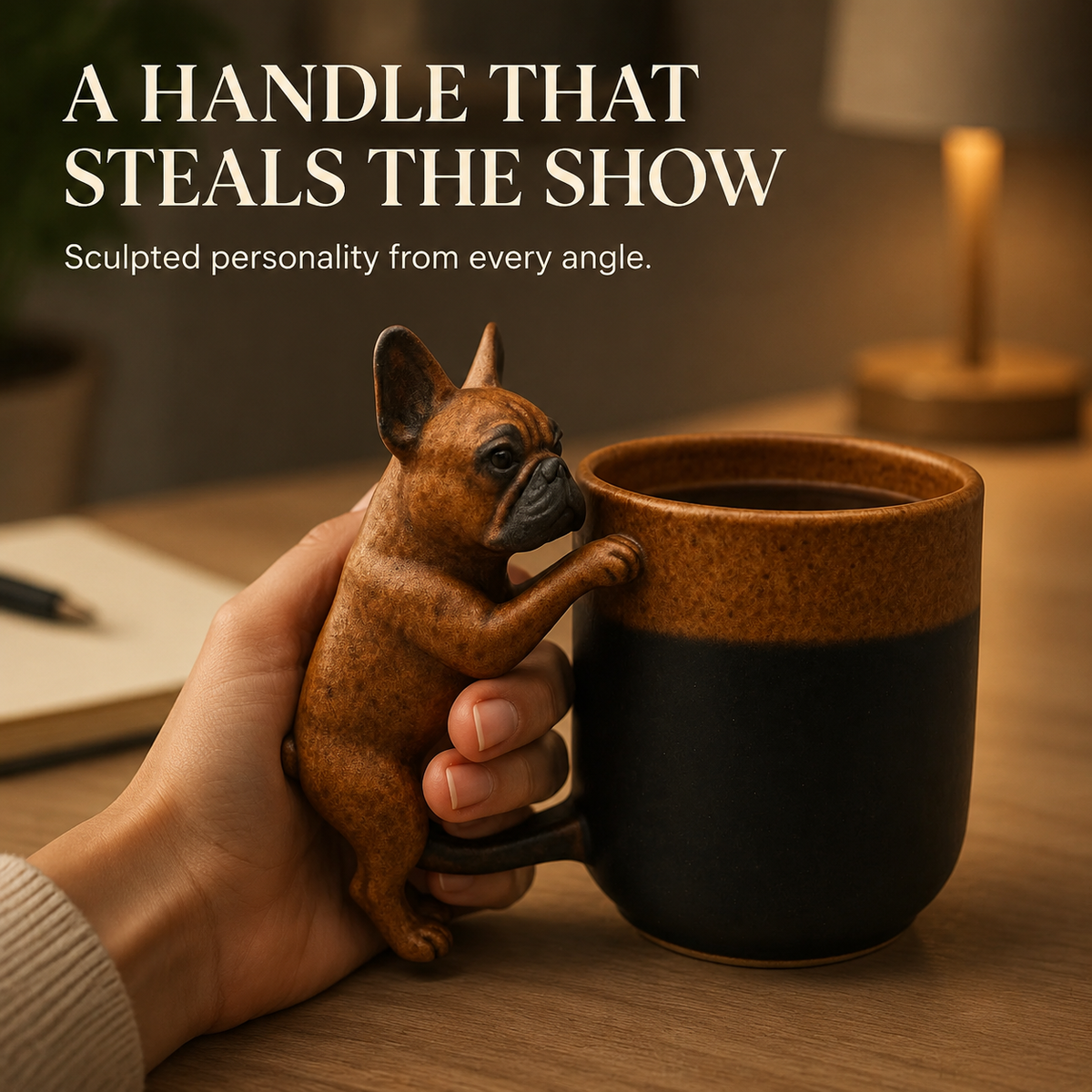 🐶☕ Handgemaakte Teckel Mok – Elke Mok Is Uniek!