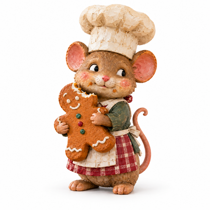 🐭🍪 Peperkoek Muis Bakker – Voeg een Vleugje Sprookjesmagie toe aan je Kerst!