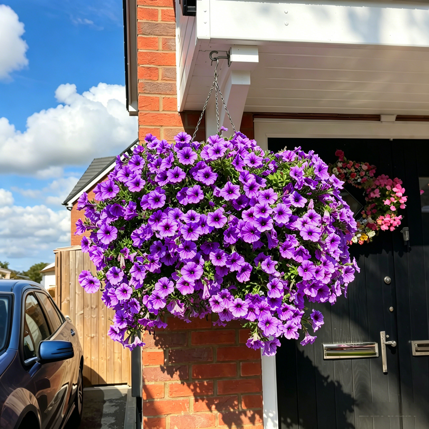 🌸 UV-Bestendige Kunst Petunia's – Altijd Kleurrijke Bloemen, Zonder Onderhoud! 🌿✨