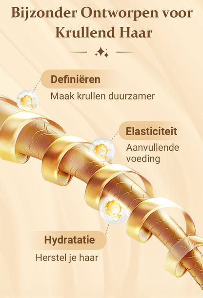 🔥2025 hete verkoop🔥Langdurig stylingvolume hydraterende elasticiteitverhogende crème voor krullend haa