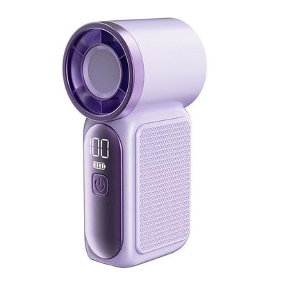 ❄️ Mini Handventilator met LED Display – Krachtige Verkoeling Altijd Binnen Handbereik 🌬️✨