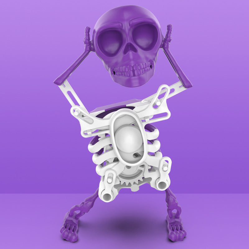 Laat Je Bureau Dansen met Schattige Skeleton Vibes! 🕺💀✨