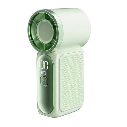 ❄️ Mini Handventilator met LED Display – Krachtige Verkoeling Altijd Binnen Handbereik 🌬️✨