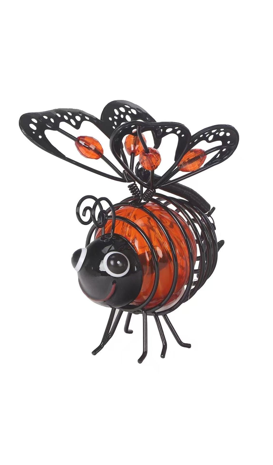 🐝Hangende bijenlamp op zonne-energie voor buiten – Het perfecte cadeau voor moeders die van planten houden, of eigenlijk voor iedereen die je een glimlach bezorgt❤️