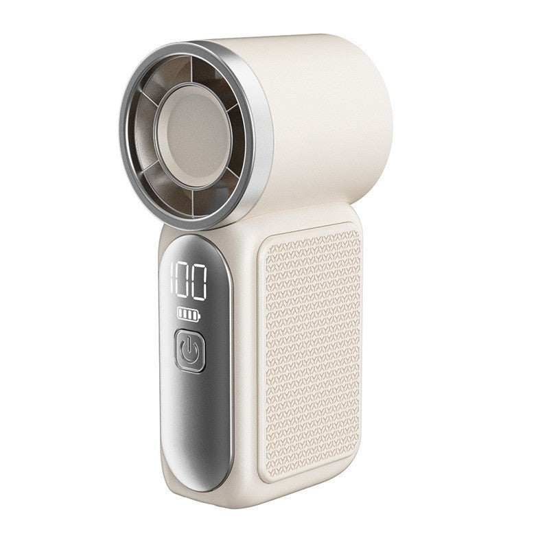 ❄️ Mini Handventilator met LED Display – Krachtige Verkoeling Altijd Binnen Handbereik 🌬️✨