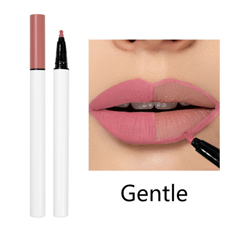 4 Kleuren Vloeibare, Niet-Klevende, Waterdichte Lipliner