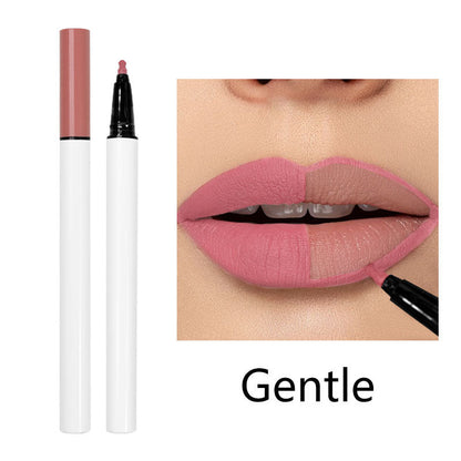 4 Kleuren Vloeibare, Niet-Klevende, Waterdichte Lipliner