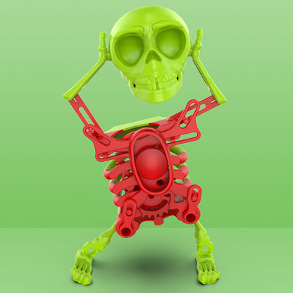 Laat Je Bureau Dansen met Schattige Skeleton Vibes! 🕺💀✨