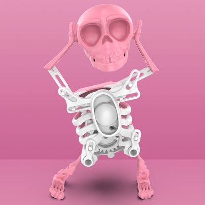 Laat Je Bureau Dansen met Schattige Skeleton Vibes! 🕺💀✨