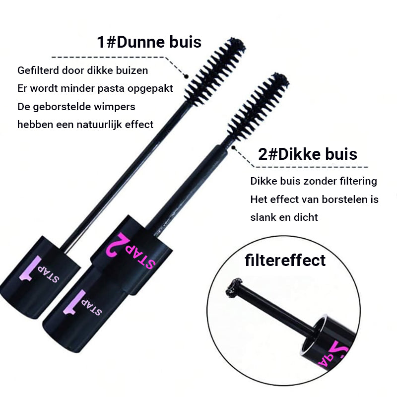 Lange dikke krul Duo wimpermascara